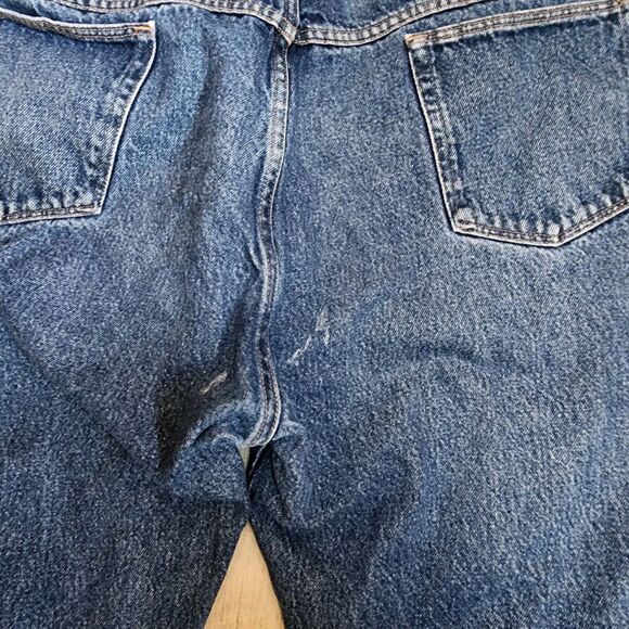 Wrangler 96501MR Regular Fit Denim Blue Jeans Mens Size 42W 30L - Picture 6 of 8